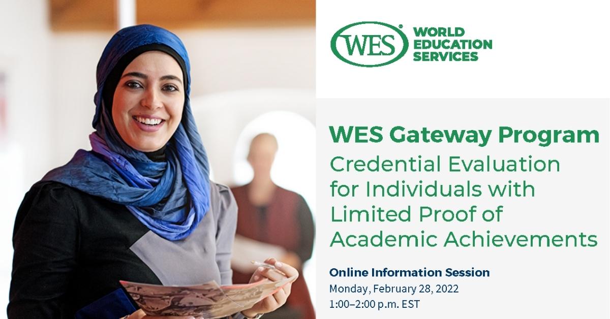 Featured image for “WES Gateway Program Info Session”