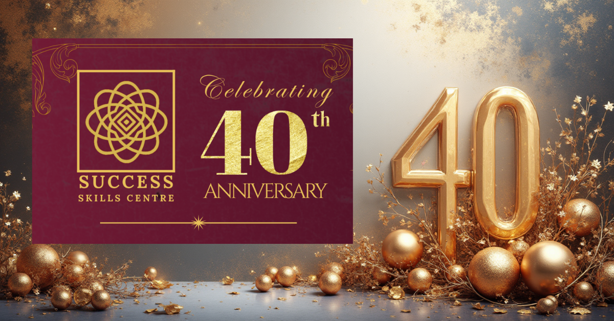 Featured image for “Join us to celebrate Success Skills Centre’s 40th Anniversary”